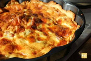 Cheese and Bacon Tart